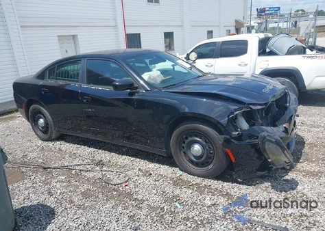 2016 Dodge Charger Police из США, поврежденный, VIN 2C3CDXKT7GH304261